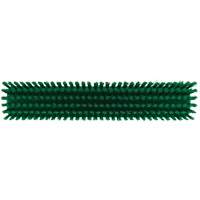 Push Broom Head, Fine/Stiff Bristles, 16-1/2", Polyester/Polypropylene, Green Kelford