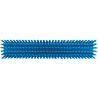 Push Broom Head, Fine/Stiff Bristles, 16-1/2", Polyester/Polypropylene, Blue Kelford