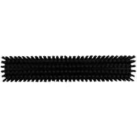 Push Broom Head, Fine/Stiff Bristles, 16-1/2", Polyester/Polypropylene, Black Kelford