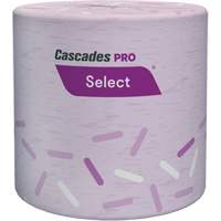 Papier hygi&eacute;nique PRO Select, 1 Pli, 1000 Feuilles/Rouleu, Blanc Kelford