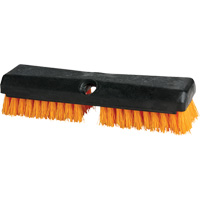 Brosse de nettoyage, 10" l, Soies Polypropyl&egrave;ne, Noir/Rouge Kelford