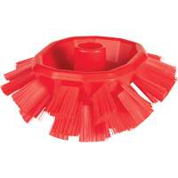 Brosse UST pour cuves, Soies Ferme, Longueur de 7-1/2", Rouge Kelford