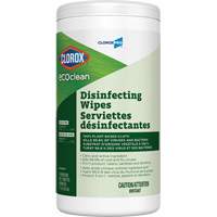 Lingettes d&eacute;sinfectantes EcoClean, 75 lingettes Kelford