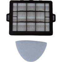Ensemble de pr&eacute;filtre HEPA pour moteur et filtre d'&eacute;chappement en mousse pour aspirateur sac-&agrave;-dos Ergo et Ergo Pro Kelford