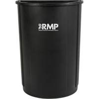 Half-Round Garbage Bin, Polyethylene, 21 US gal. Kelford
