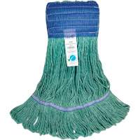 T&ecirc;te de vadrouille &agrave; bande large, Antimicrobien/Finition de plancher/Sp&eacute;cialis&eacute;, Coton/Rayonne/Synth&eacute;tique, Style Boucle Kelford