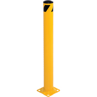 Borne, Acier, 42" h x 5-1/2" la, Jaune Kelford