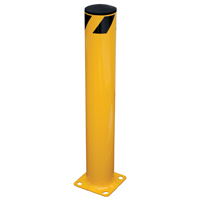 Butoir de s&eacute;curit&eacute;, Acier, 36" h x 5,5" la, Jaune Kelford