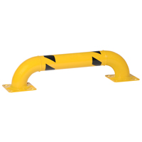 Low Profile Rack Guards, 3' W x 0.75' H, Yellow Kelford