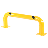Low Profile Rack Guards, 4' W x 1.4' H, Yellow Kelford