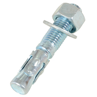 Wedge Bolt Anchor, Zinc Plated, 3/4" x 4-1/4" Kelford