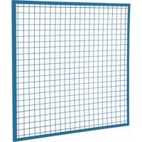Wire Mesh Partition Components - Panels, 4' H x 4' W Kelford