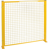 Perimeter Guards, 4.125' H x 2" W, Yellow Kelford