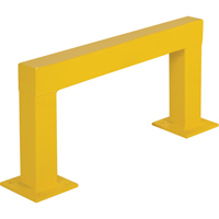 Safety Guards, 3' W x 1.5' H, Yellow Kelford