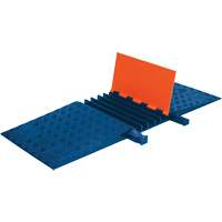 Guard Dog&reg; Cable Protector, 5 Channels, 20" L x 50" W x 1.88" H Kelford