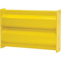 Industrial Safety Guard Rail, Steel, 31" L x 12" H, Safety Yellow KI238 | Kelford