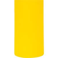 Capuchon en poly&eacute;thyl&egrave;ne pour borne de protection, 4-1/2" dia. x 64" l, Rouge/Jaune Kelford