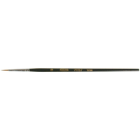 Pinceau d'artiste, Largeur de la brosse de 1/16", Martre rouge, Manche &agrave; Bois Kelford