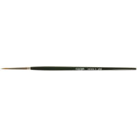 Pinceau d'artiste, Largeur de la brosse de 3/32", Martre rouge, Manche &agrave; Bois Kelford