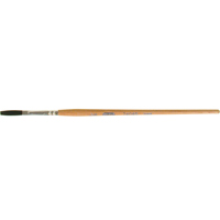 One Stroke Paint Brush, 1/8" Brush Width, Ox Hair, Wood Handle KP202 | Kelford