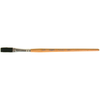One Stroke Paint Brush, 3/8" Brush Width, Ox Hair, Wood Handle KP204 | Kelford
