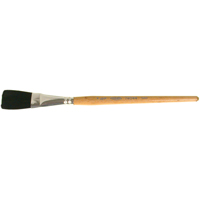 One Stroke Paint Brush, 3/4" Brush Width, Ox Hair, Wood Handle Kelford