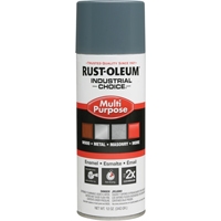 Industrial Choice&reg; 1600 System Multi-Purpose Enamel Spray Paint, Machine Grey, Gloss, 12 oz., Aerosol Can Kelford