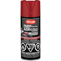 Farm & Implement Spray Paint, International Harvester Red, High-Gloss, 340 g, Aerosol Can Kelford
