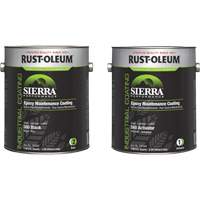 Sierra S60 Water-Based Epoxy Maintenance Coating Kit, Gallon, Black Kelford