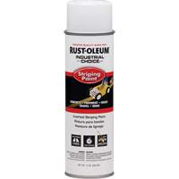 Industrial Choice<sup>®</sup> S1600 System Inverted Striping Spray Paint, White, 18 oz., Aerosol Can KR694 | Kelford
