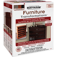 Syst&egrave;me de rev&ecirc;tement de meubles Furniture Transformations, 1,72 L, Trousse, Base &agrave; teinter Kelford