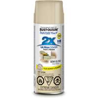 Painter's Touch&reg; Ultra Cover Paint, Ivory Bisque White, Semi-Gloss, Aerosol Can Kelford