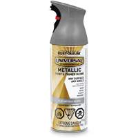 Universal&reg; Spray Paint, Antique Nickel Grey, Flat/Metallic, Aerosol Can Kelford