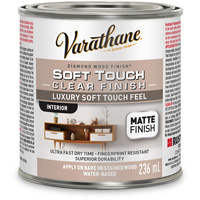 Varathane&reg; Diamond Wood Finish&reg; Coating, 236 ml, Clear, Matte Kelford