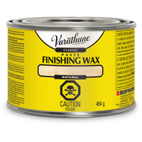 Varathane&reg; Classic Paste Finishing Wax, 450 g, Natural, Matte Kelford