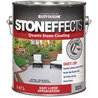 Stoneffects Quartz Stone Coating, 3.78 L, Water-Based, Textured, Grey Kelford