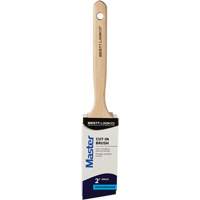 Brosse coup&eacute;e Master, Poly/nylon, Manche Bois, Largeur de 2" Kelford