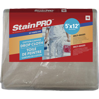StainPro™ Drop Sheet, 12' L x 5' W, Cloth KR702 | Kelford