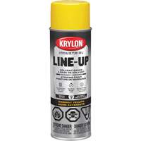 Industrial Line-Up Striping Spray Paint, Yellow, 18 oz., Aerosol Can KR770 | Kelford