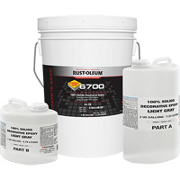 6700 100% Solids Decorative Epoxy, 3 gal., Epoxy-Based, High-Gloss, Grey Kelford