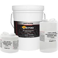 6700 100% Solids Decorative Epoxy, 3 gal., Epoxy-Based, High-Gloss, Grey Kelford