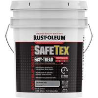 SafeTex&reg; Easy-Tread Acrylic Coating, 4 gal., Water-Based, Flat/Textured, Grey Kelford