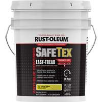 SafeTex&reg; Easy-Tread Acrylic Coating, 4 gal., Water-Based, Flat/Textured, Yellow Kelford