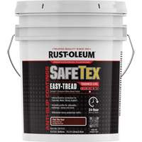 SafeTex&reg; Easy-Tread Acrylic Coating, 4 gal., Water-Based, Flat/Textured, Red Kelford