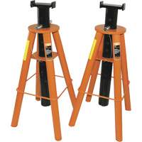 871A Truck Stand Set, 10 Tons Capacity, 30-3/4" - 46-1/4" H Kelford
