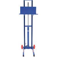 Gerbeur hydraulique &agrave; plateforme, M&eacute;canisme Pompe au pied, Capacit&eacute; de 400 lb, Levage max de 51-1/8" Kelford