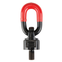 Lifting Swivel Hoist Rings, 1/4", 13 mm Thread Length, Alloy Steel LU831 | Kelford
