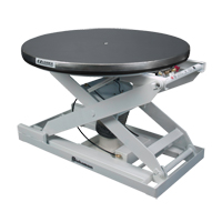 EZ Loader&reg; E Self-Levelling Pallet Positioner - Stainless Platform, 43" L x 43" W, 4000 lbs. Cap. Kelford