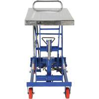 Pneumatic Hydraulic Scissor Lift Table, Steel, 32-1/2" L x 19-3/4" W, 1000 lbs. Cap. LV469 | Kelford