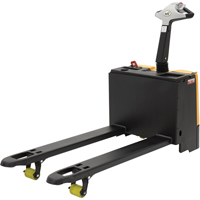 Fully Powered Electric Pallet Truck With  Scale, 3300 lbs. Cap., 48" L x 28.25" W LV535 | Kelford